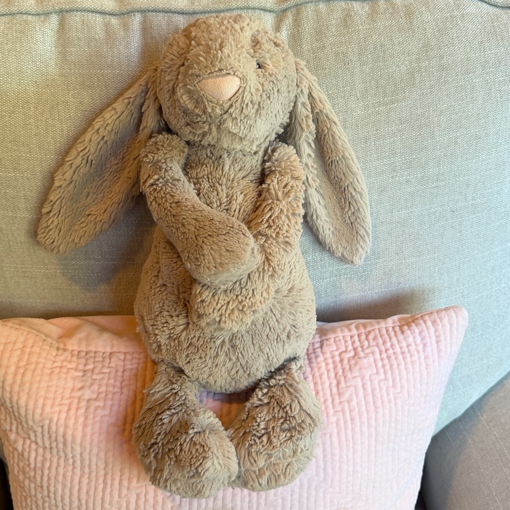 Jellycat light Brown Plush Bunny rabbit